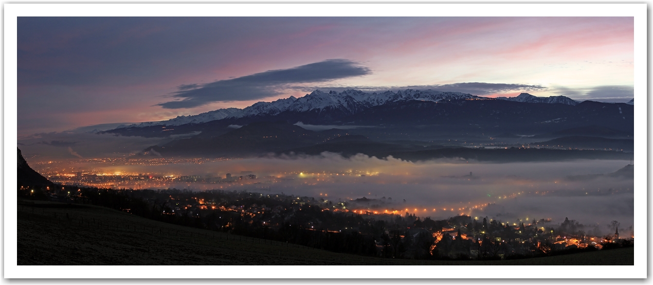 brouillard en vallée