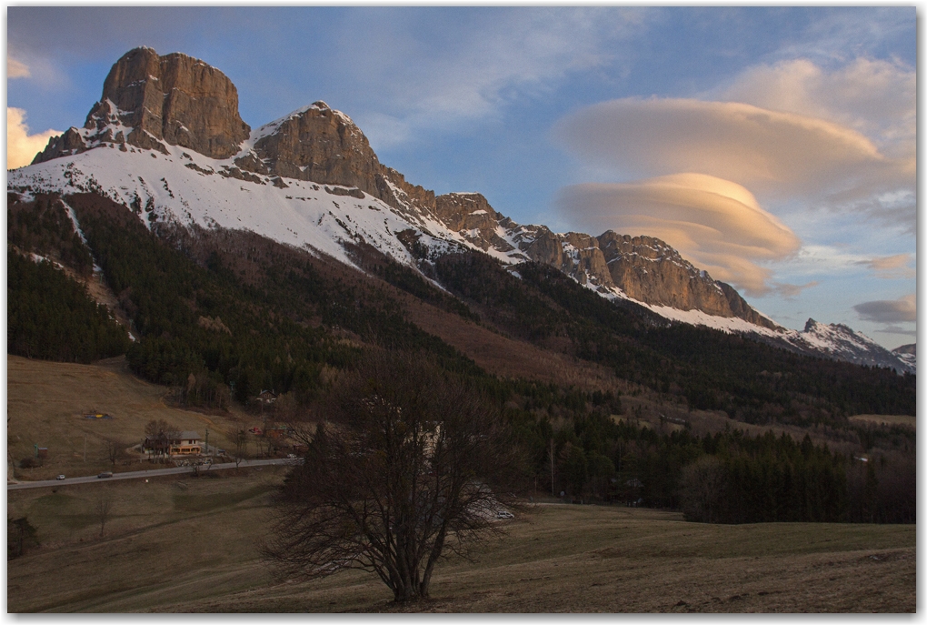 nuage et faune du vercors...