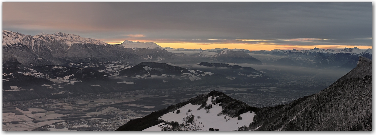 sur les pentes de la Dent de Crolles