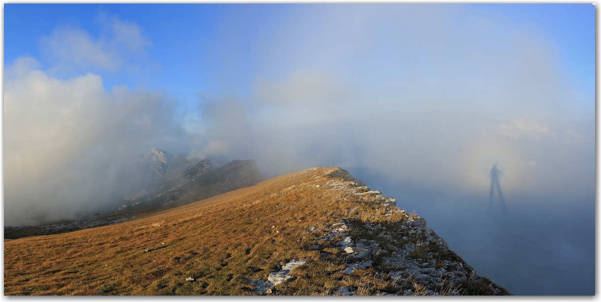 Brocken à la Dent de Crolles