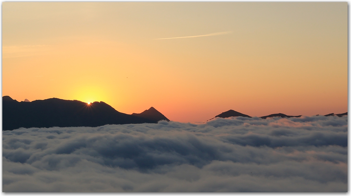 un soir dans les Pyrénées