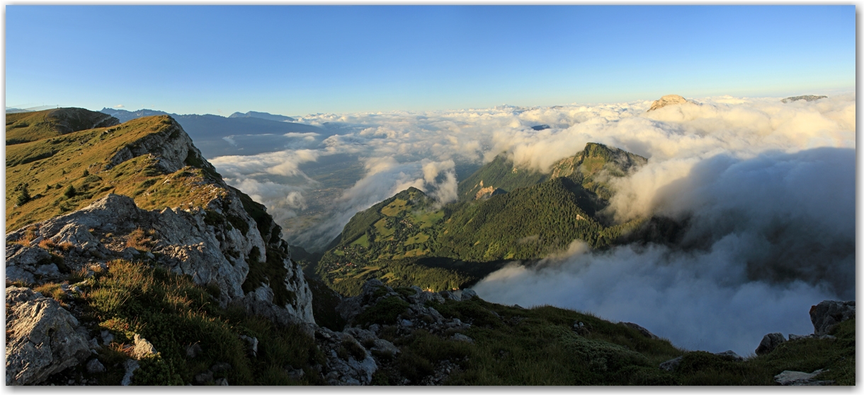 Belle ambiance à la Dent de Crolles