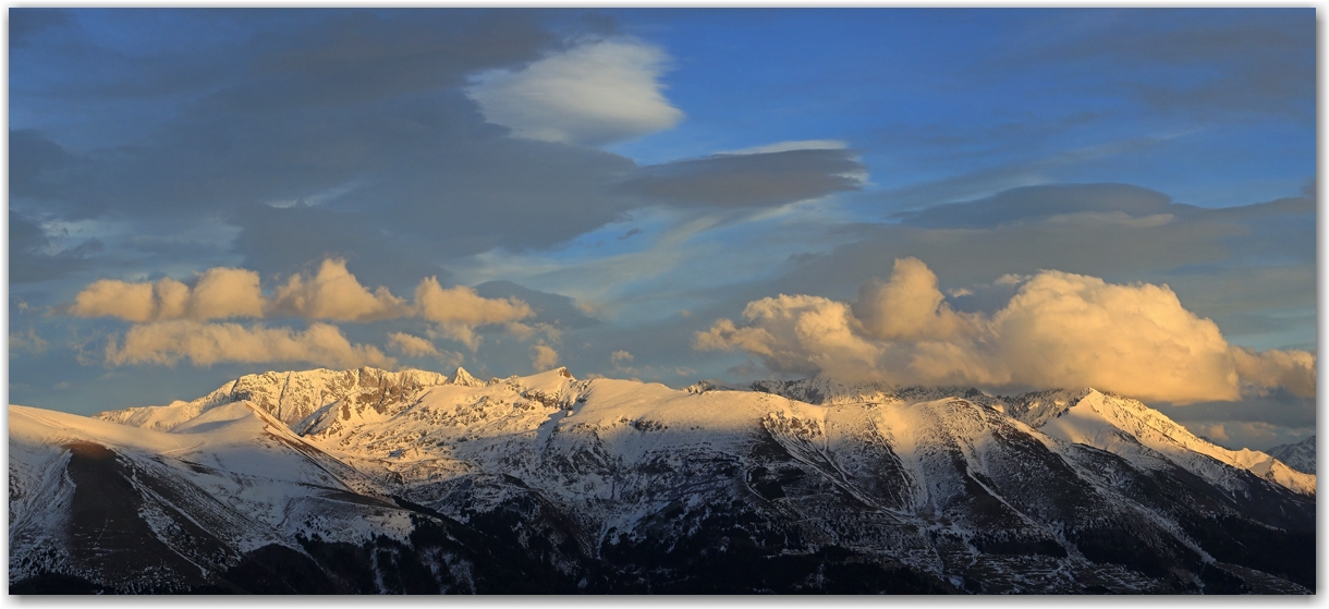 foehn sur les Alpes