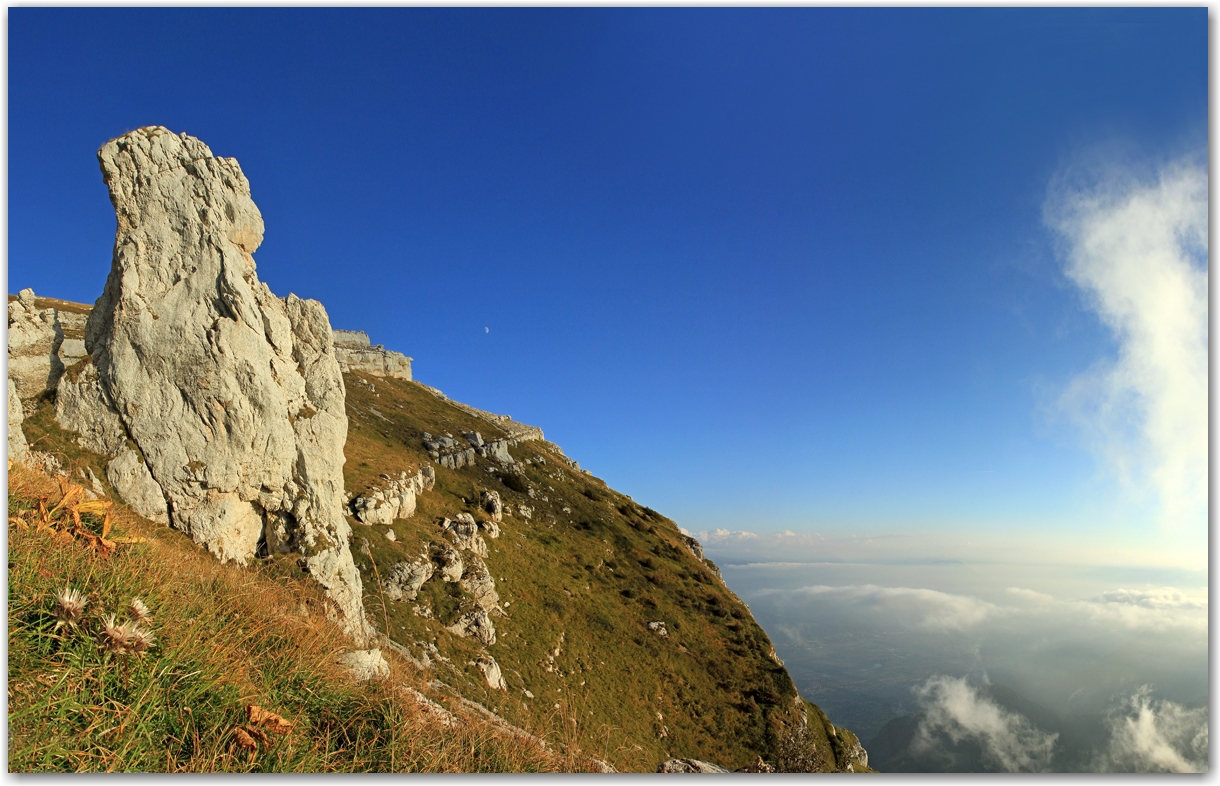 coucher de soleil à la Dent de Crolles