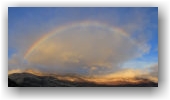 arc en ciel sur le Vercors