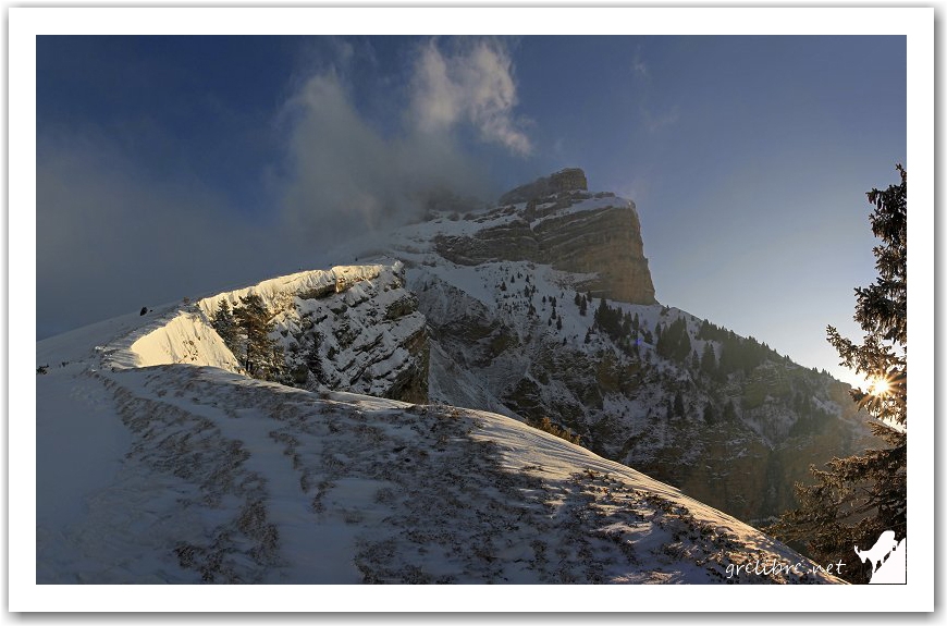 Sous la Dent de Crolles