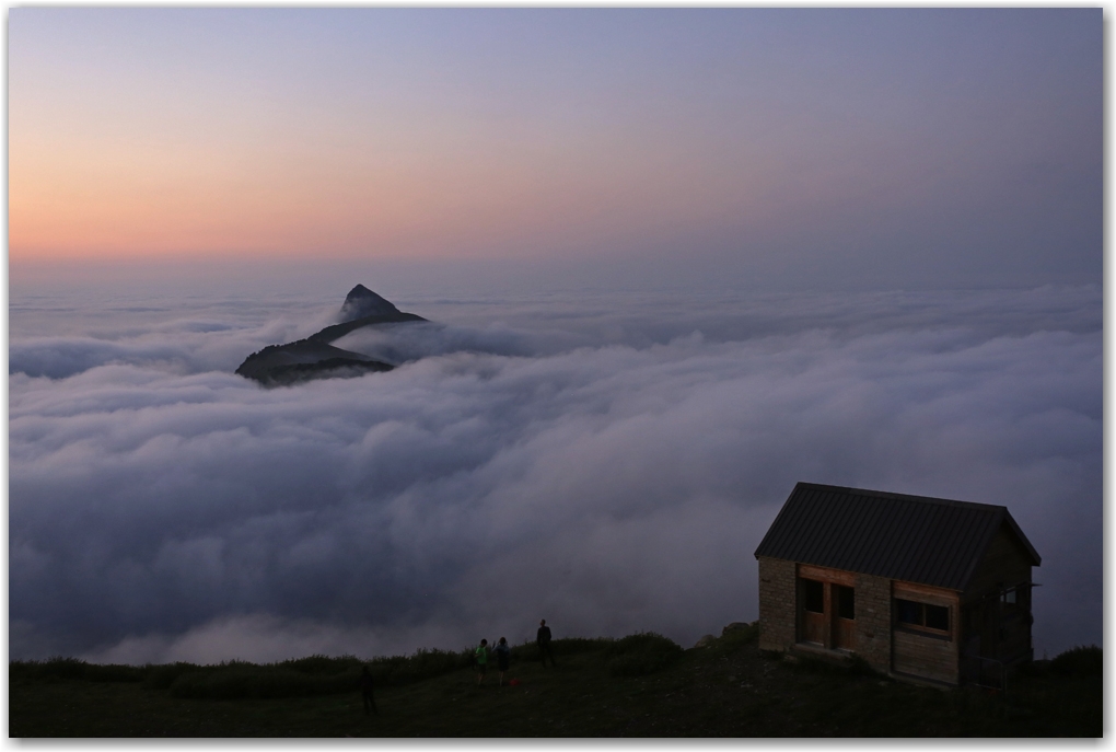 un soir dans les Pyrénées