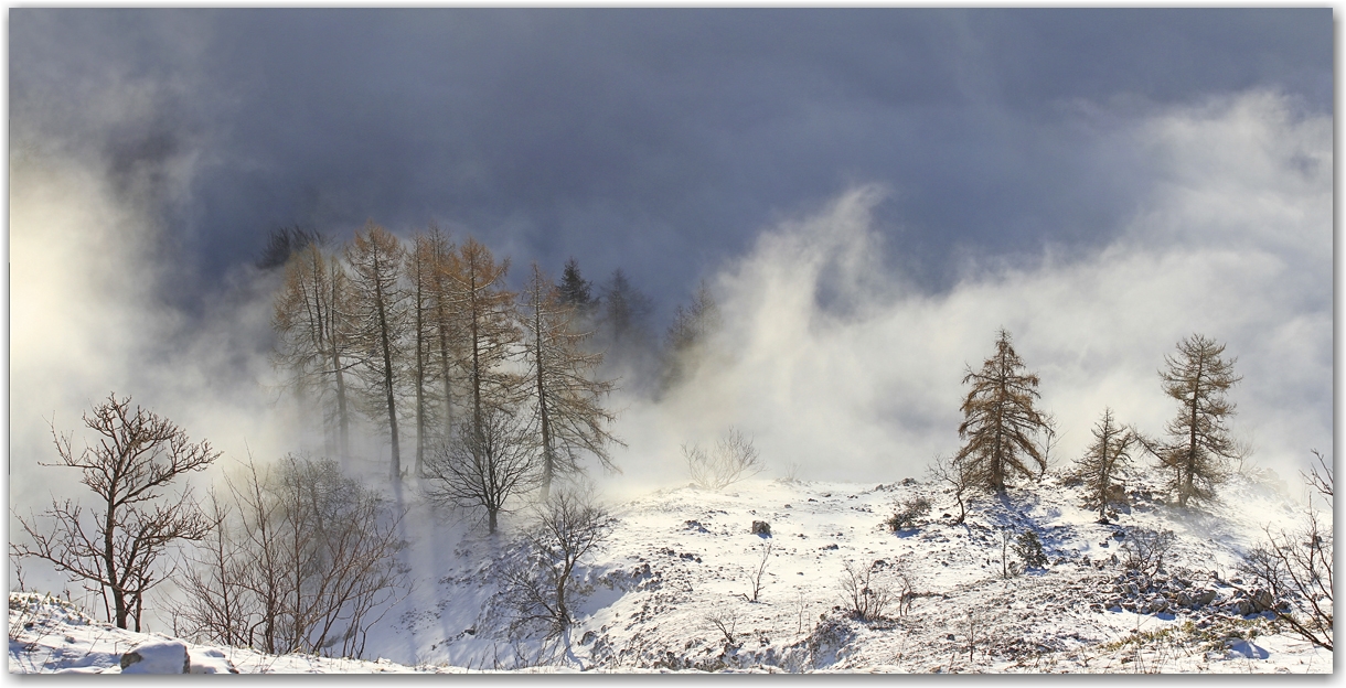 neige de printemps dans le Vercors