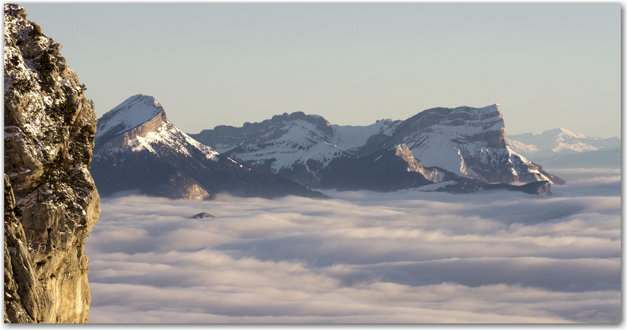 au-dessus des nuages...