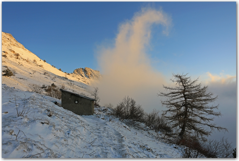 neige de printemps dans le Vercors