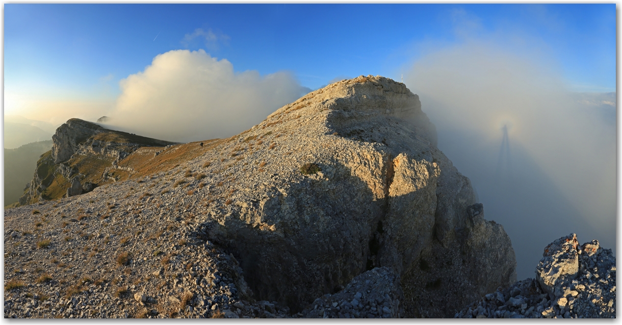 Brocken à la Dent de Crolles