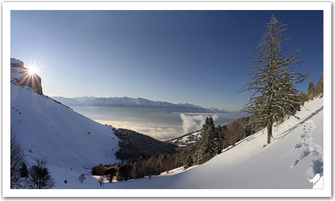 Lever de soleil depuis le Mont Pravouta