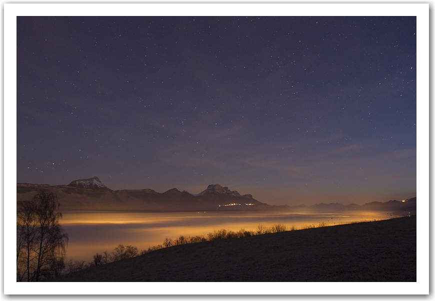 brouillard en vallée