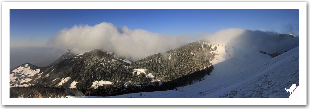 Lever de soleil sur le Bec Charvet