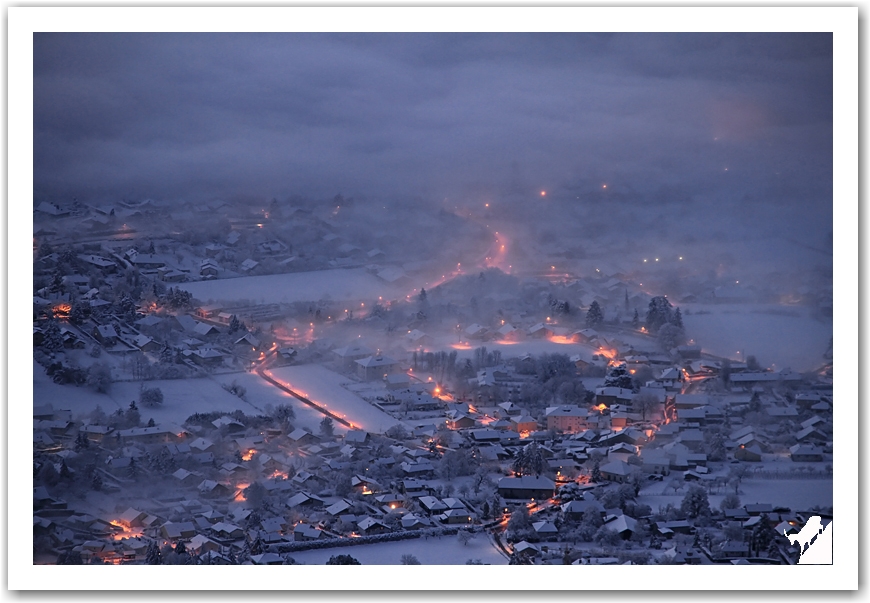 brouillard en vallée