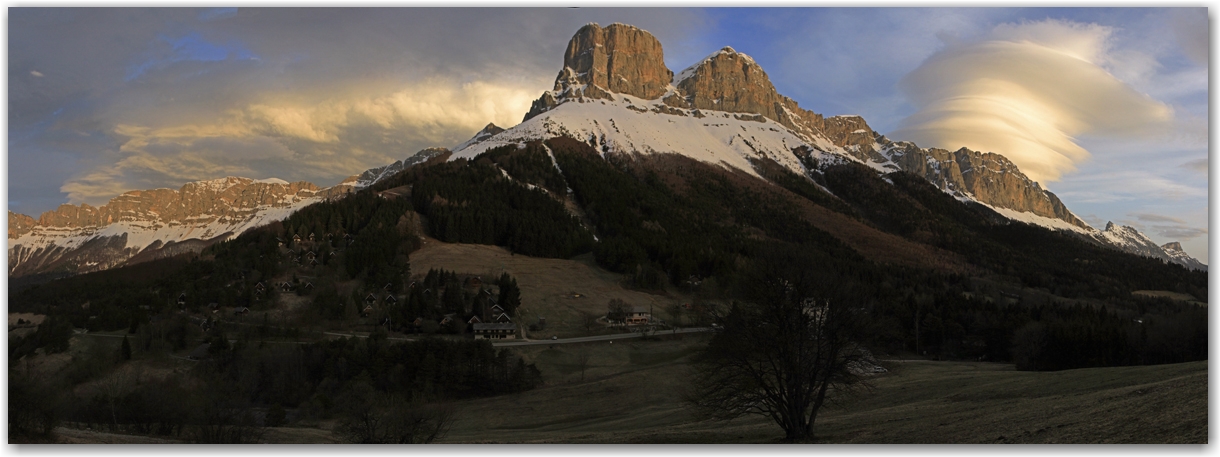 nuage et faune du vercors...