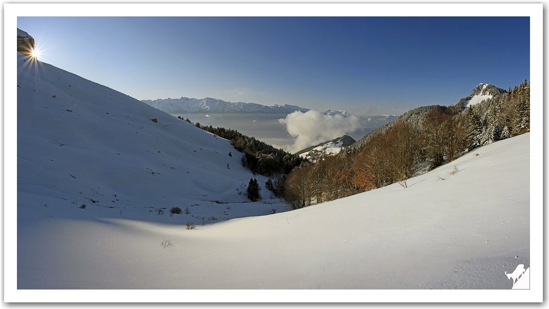 Lever de soleil depuis le Mont Pravouta
