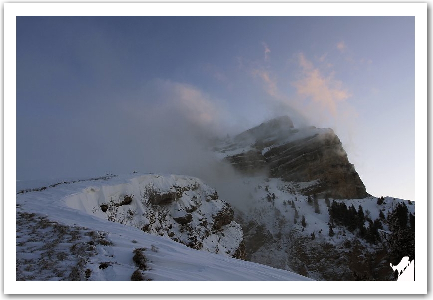 Sous la Dent de Crolles