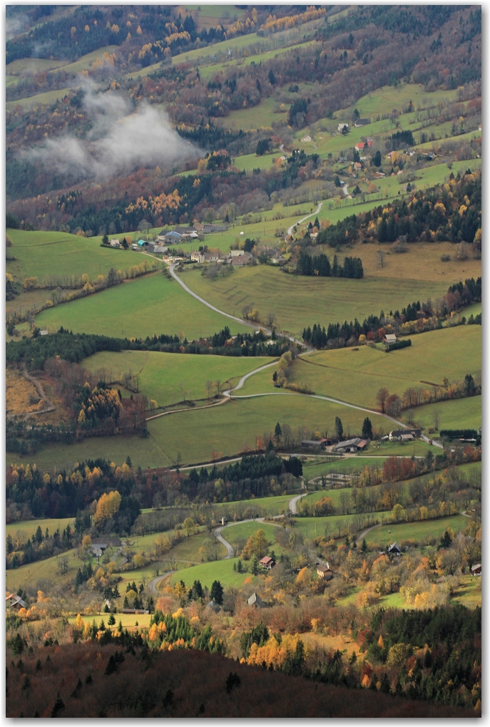 contraste automne hiver...