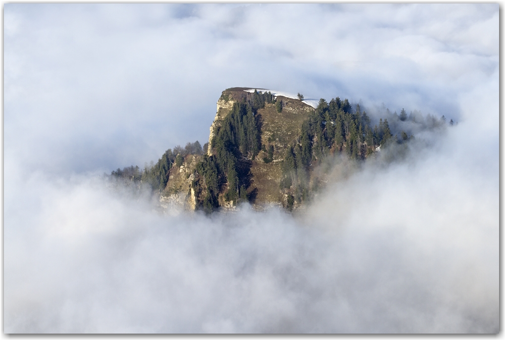 spectre de Brocken à la Dent de Crolles