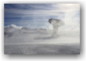 tempête de Nord au plateau de Bure
