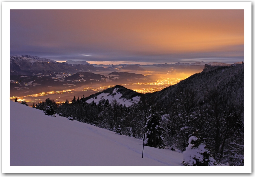 sur les pentes de la Dent de Crolles