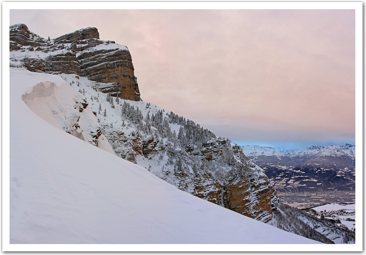 sur les pentes de la Dent de Crolles