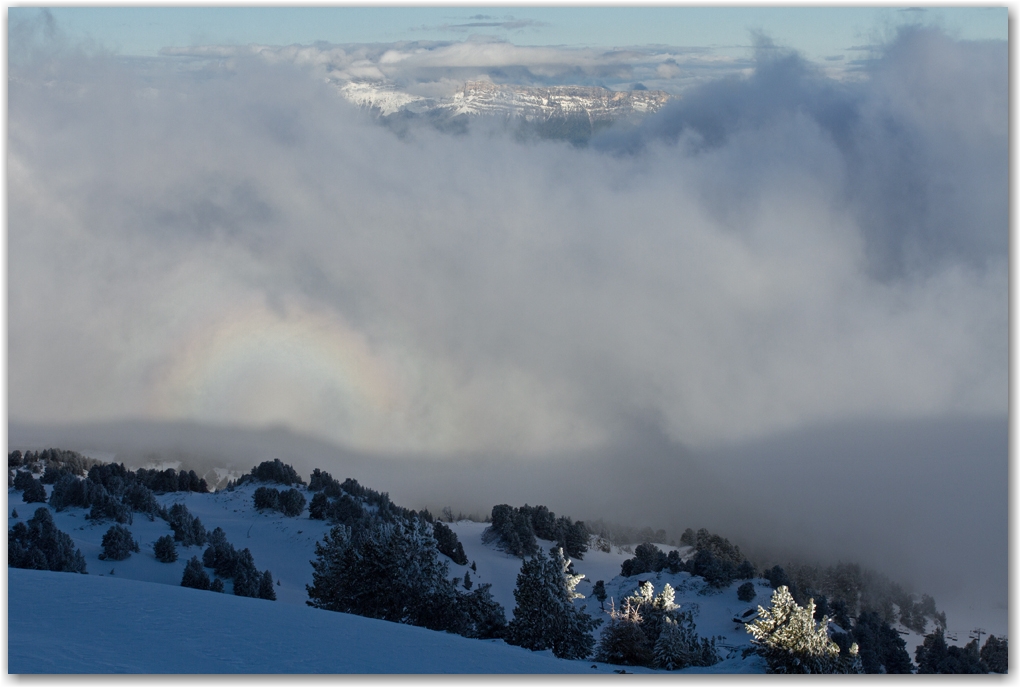 l'hiver un 14 mai à Chamrousse