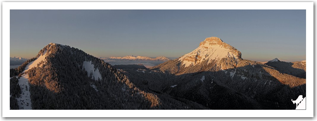 Lever de soleil depuis le Mont Pravouta