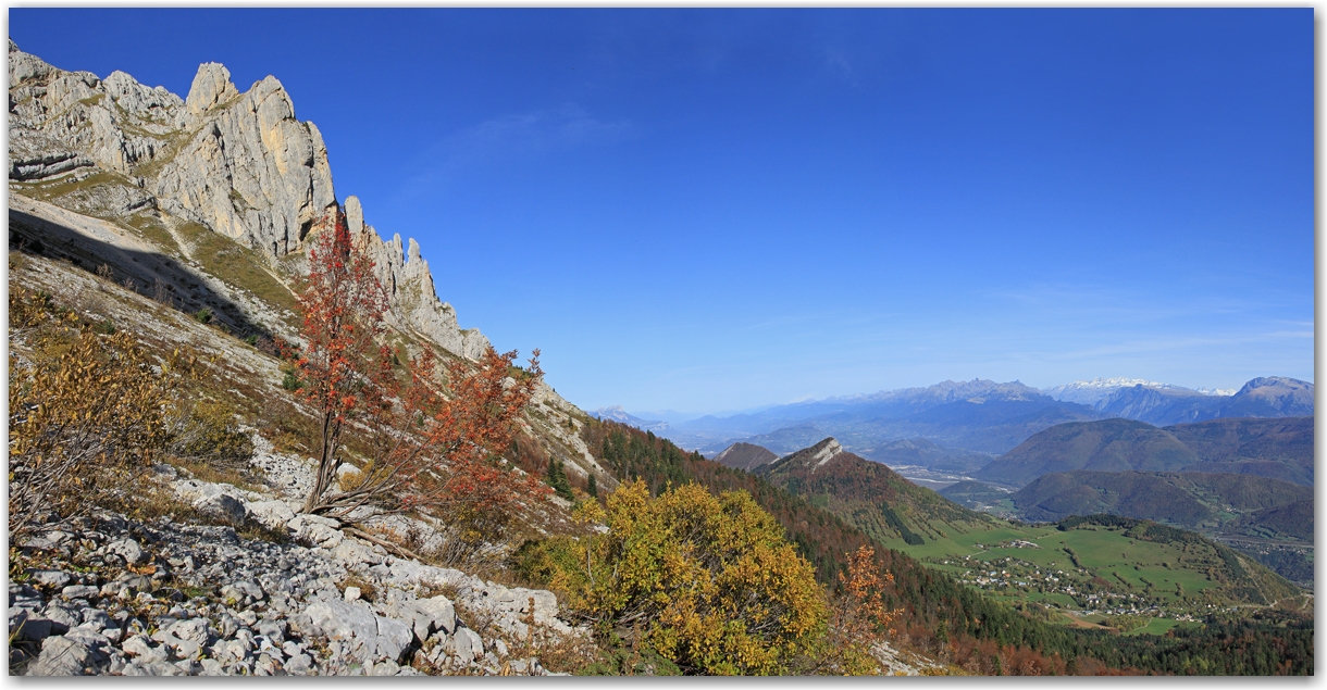 sous les falaises du Vercors