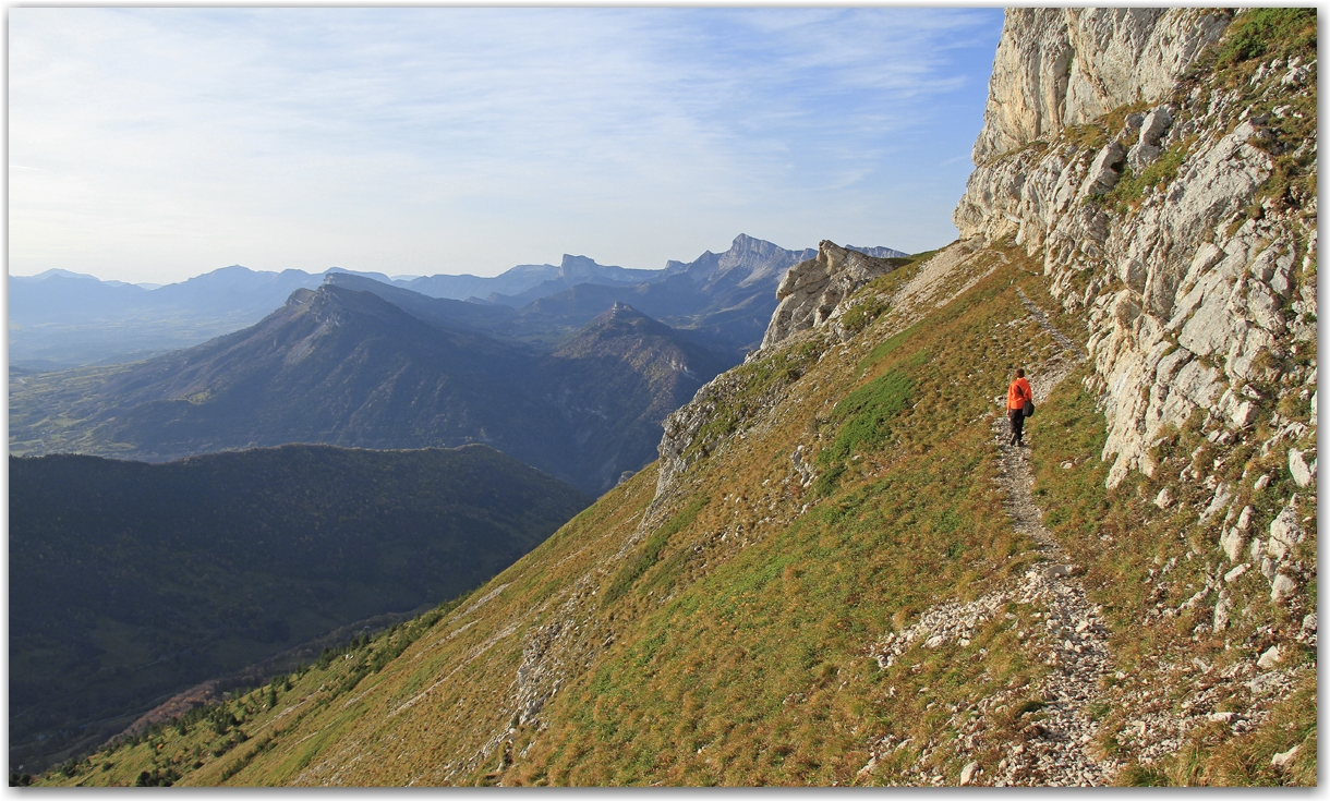 sous les falaises du Vercors