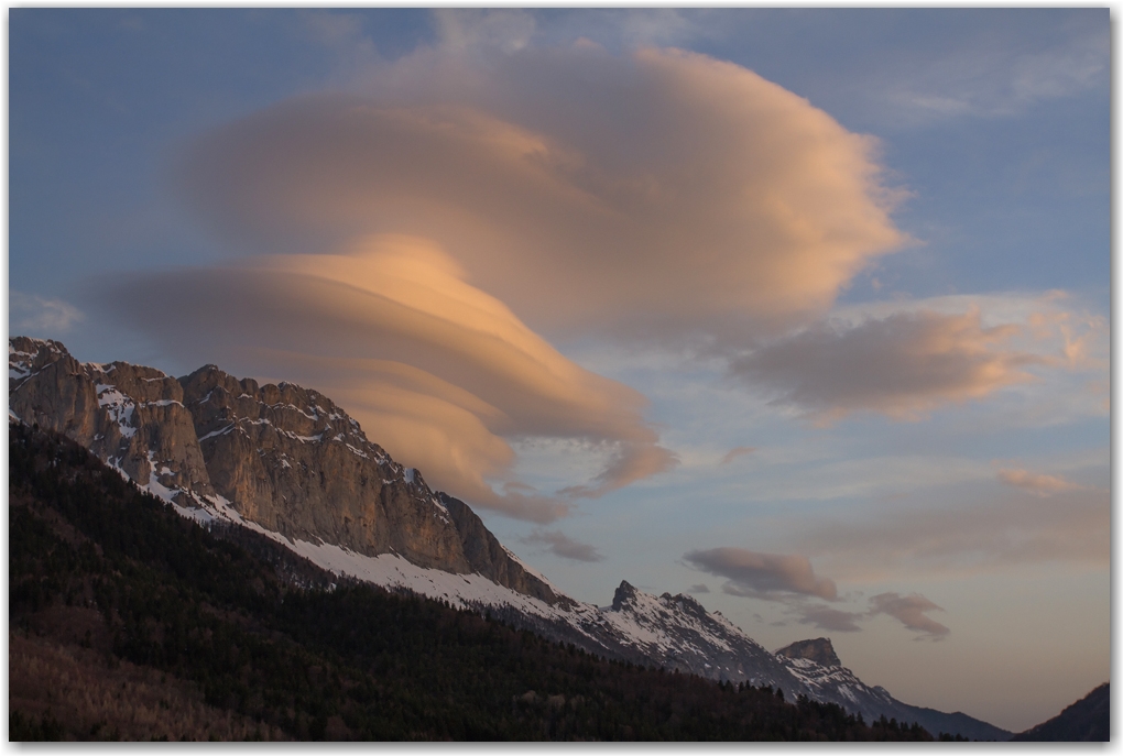 nuage et faune du vercors...