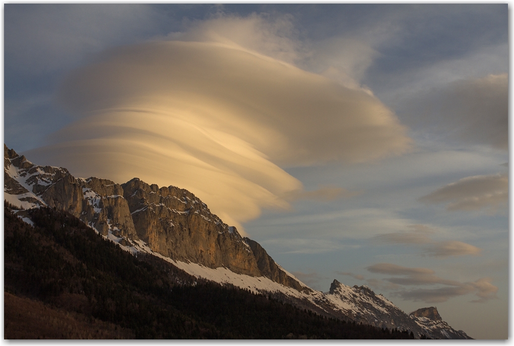 nuage et faune du vercors...