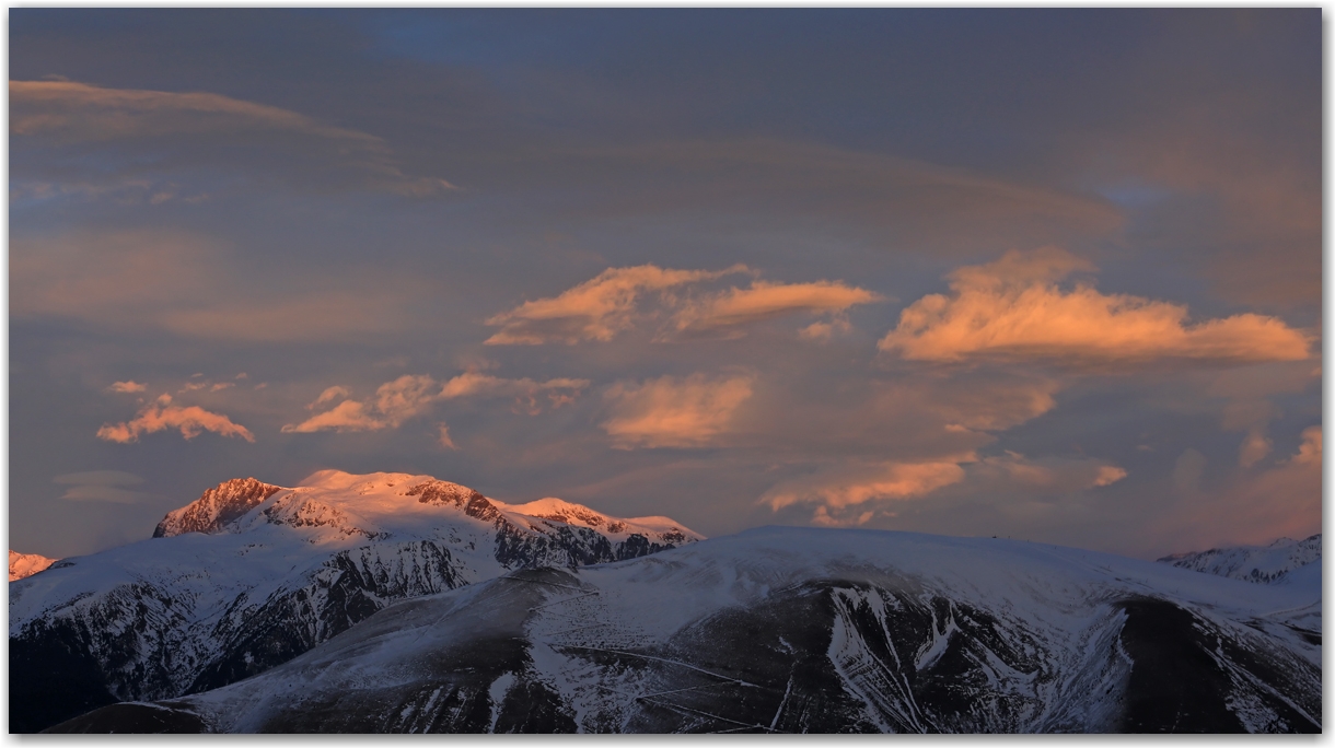 foehn sur les Alpes