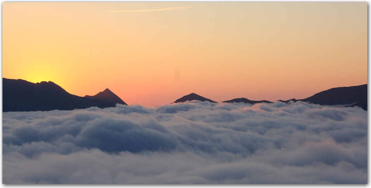 un soir dans les Pyrénées