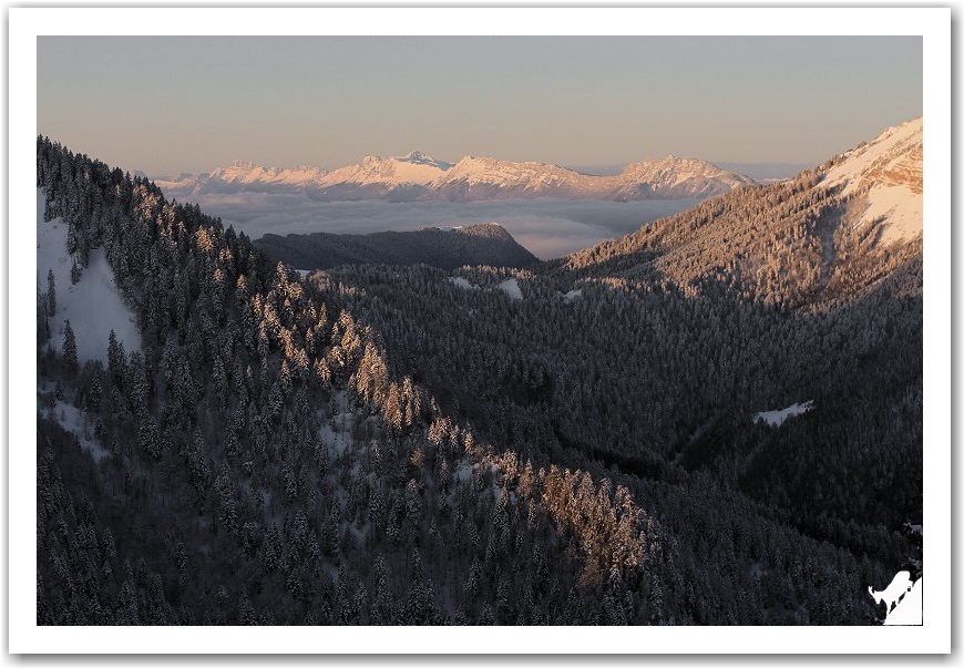 Lever de soleil depuis le Mont Pravouta
