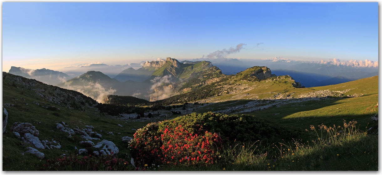 Un soir à la Dent de Crolles