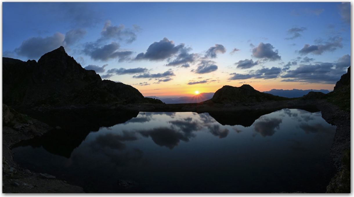 couleurs du soir sur Belledonne