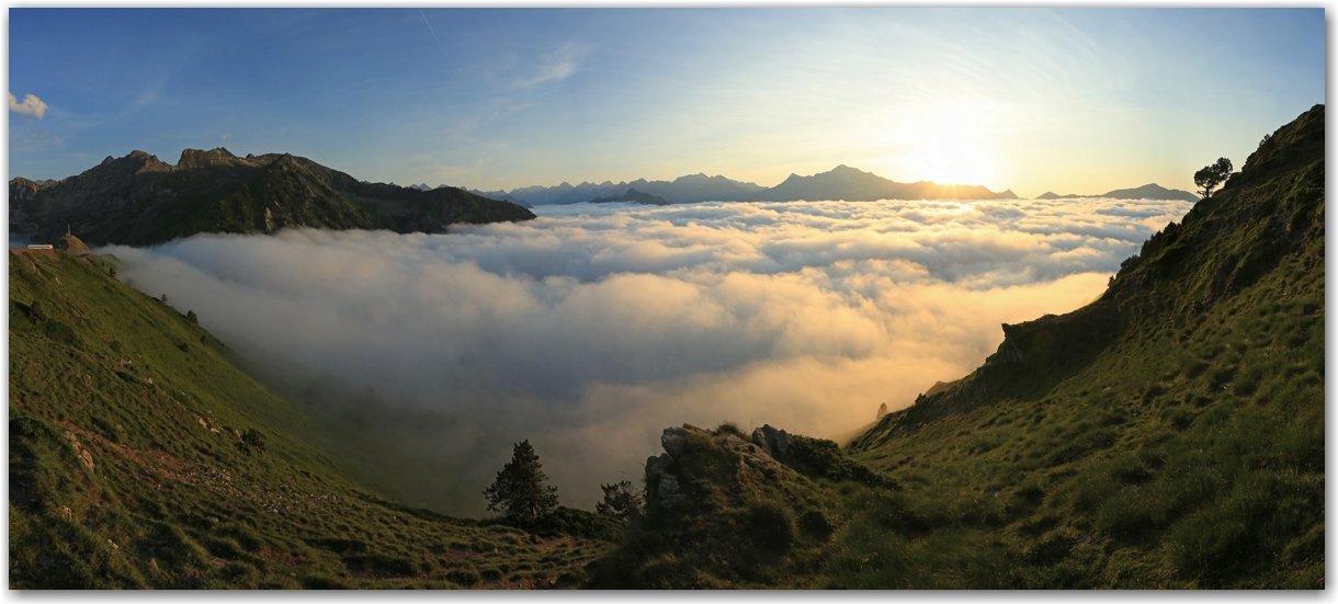 un soir dans les Pyrénées
