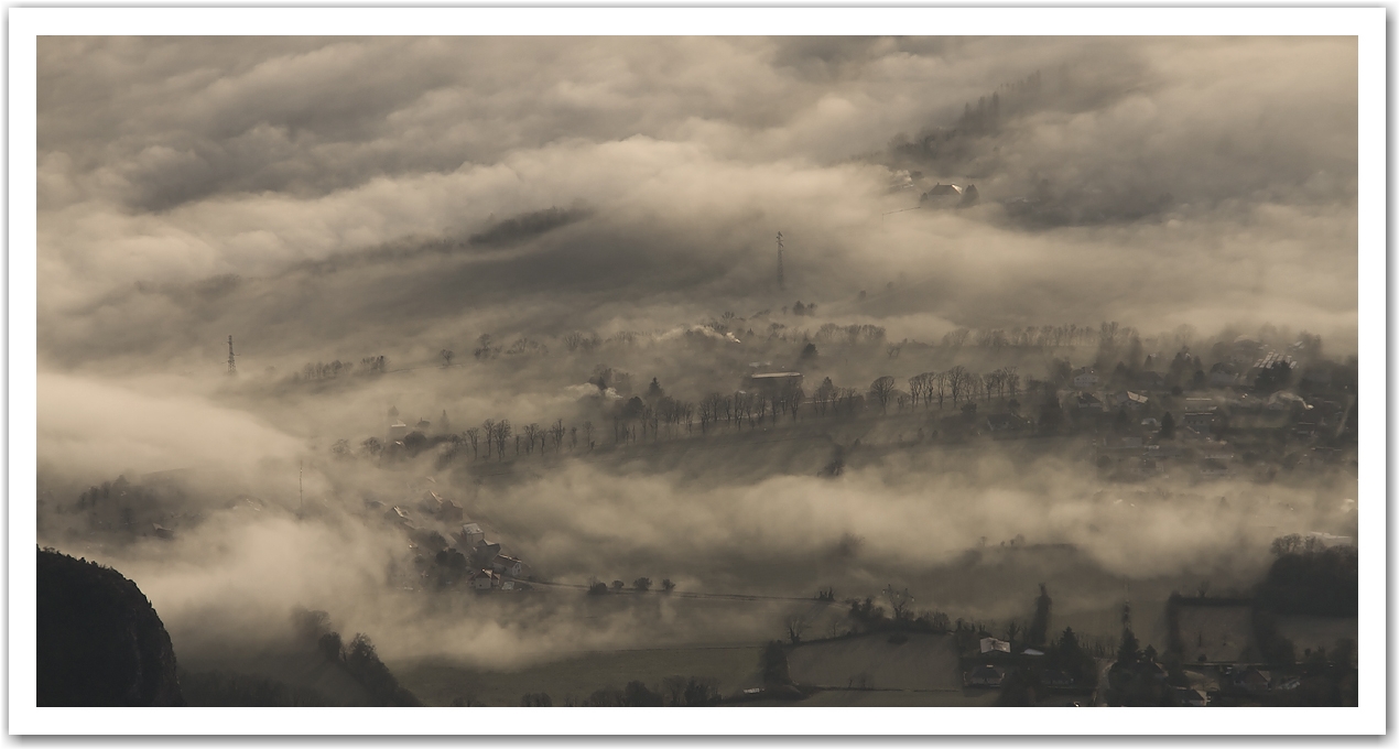 brouillard en vallée