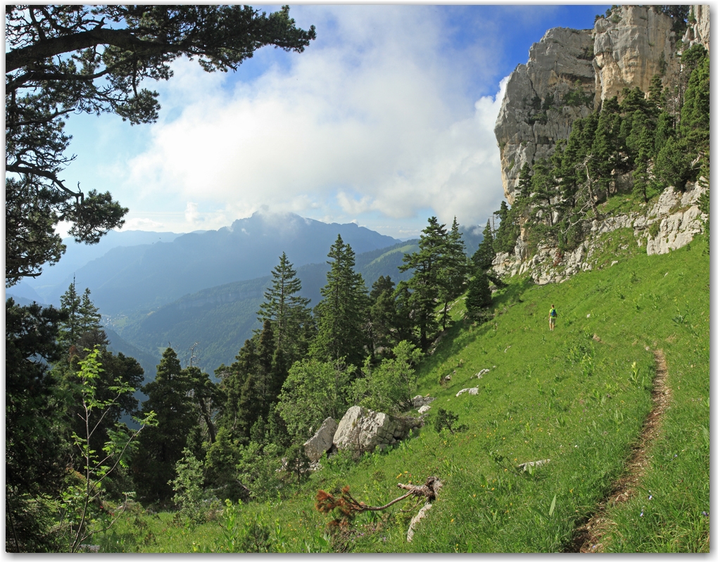 Un soir à la Dent de Crolles