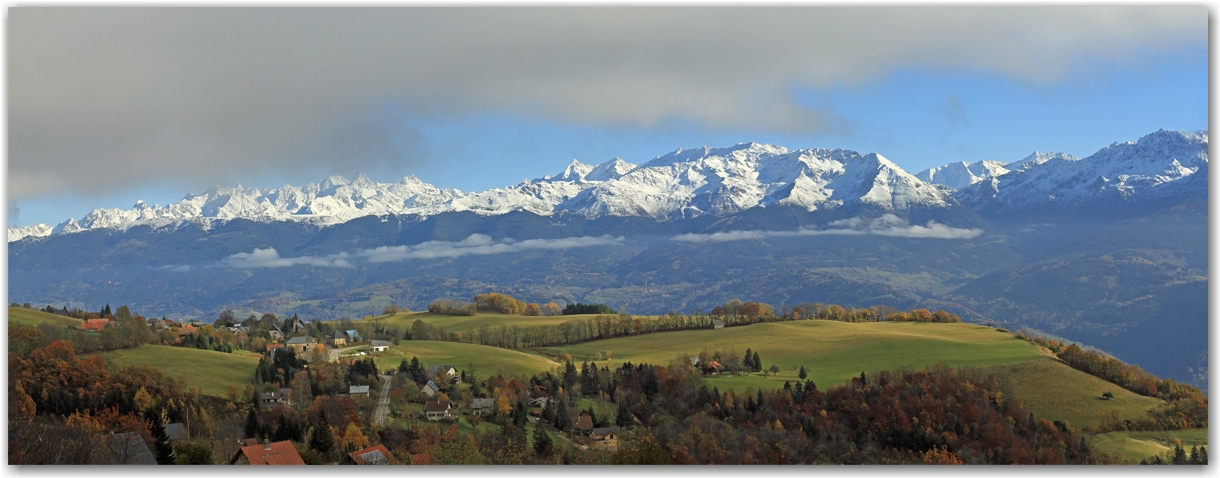 contraste automne hiver...
