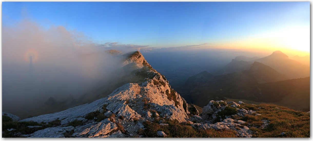 Brocken à la Dent de Crolles