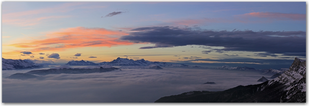 au-dessus des nuages...
