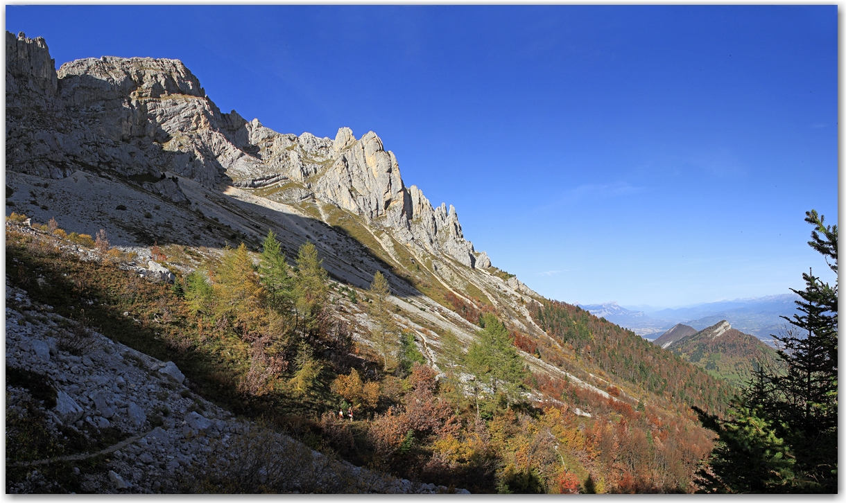 sous les falaises du Vercors