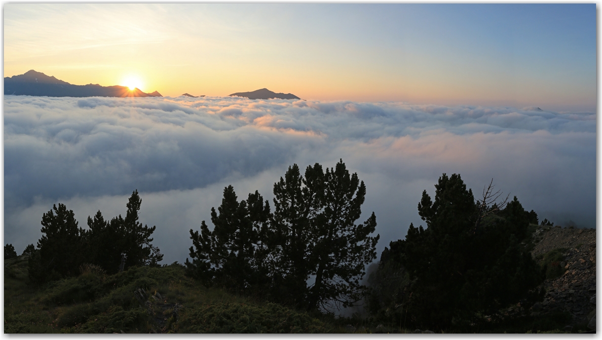 un soir dans les Pyrénées