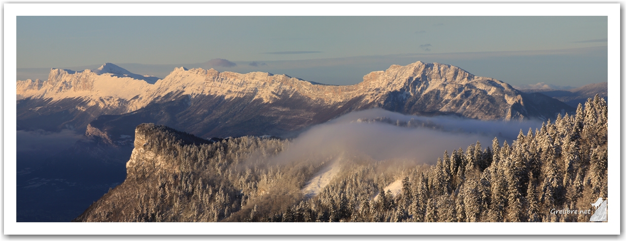 balade sous la Dent de Crolles