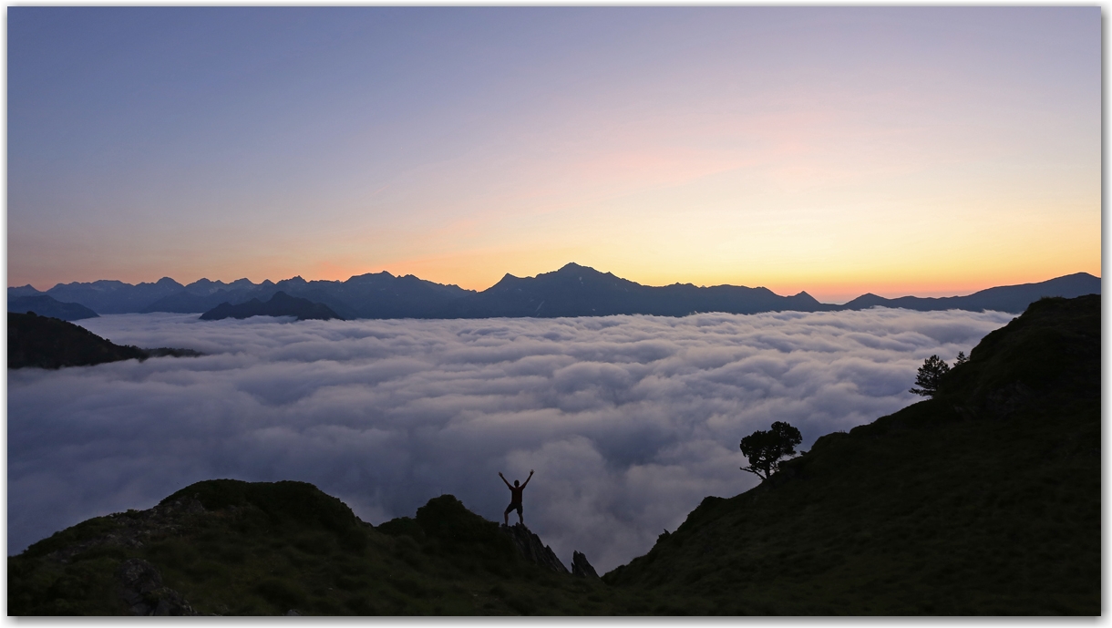un soir dans les Pyrénées