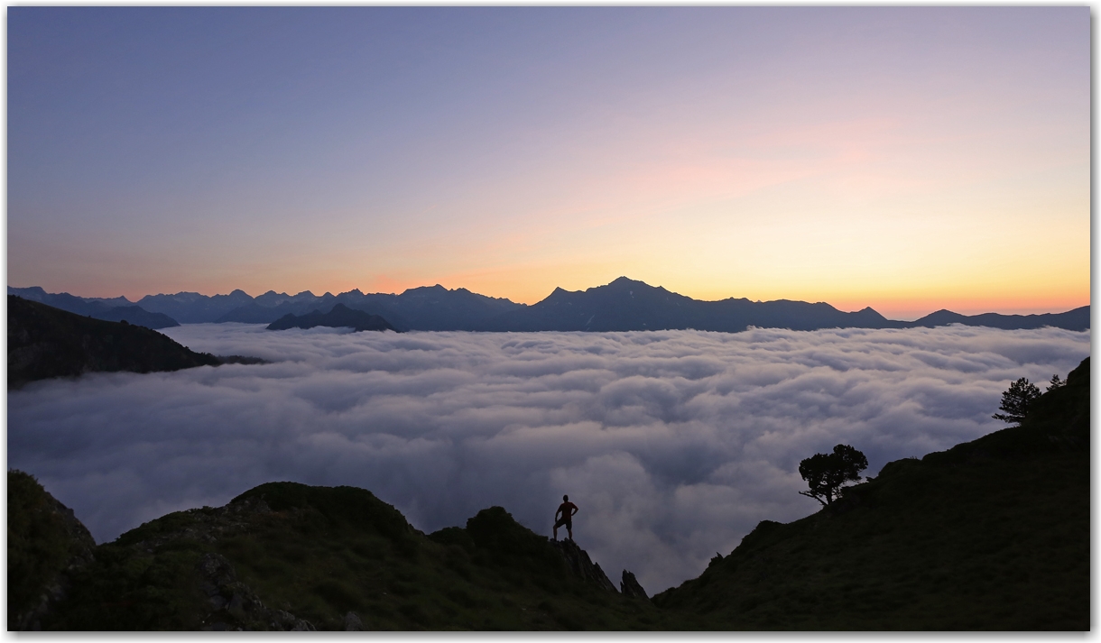 un soir dans les Pyrénées