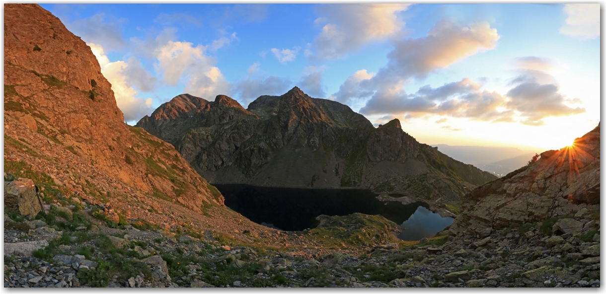 couleurs du soir sur Belledonne